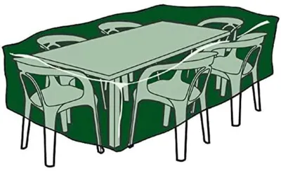Image de Housse rectangulaire en polyéthylène pour protéger les tables et les chaises