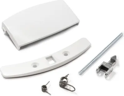 Produktbild von Türgriff, Griff, Handgriff mit Schließnase passend für AEG Electrolux Waschmaschine 405508700, 4055087003