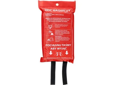 Produktbild von Glasfaser Feuerdecke 1,2 X 1,8 M Anti-Feuertuch