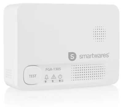 Produktbild von Smartwares FGA-13051 Kohlenmonoxid-Melder – 10-Jahre-Sensor – Inklusive 5-Jahres-Batterie