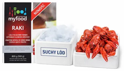 Produktbild von Ganze Flusskrebse in Weinmarinade gekocht 800g - mein Essen