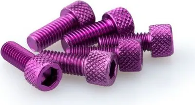 Produktbild von PUIG 0363L Muttern aus Anodisierten Aluminium  passend fuer UNIVERSAL UNIVERSAL Lila