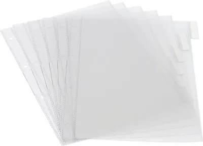 Image de BOI DOKUTECH 9205-00637 BOI DOKUTECH Organisationshüllen transparent genarbt
