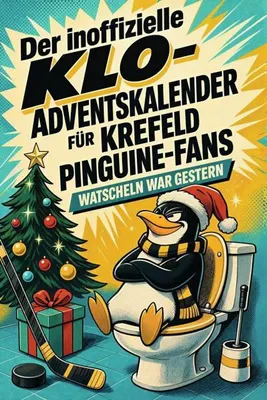 Produktbild von Der inoffizielle Klo-Adventskalender für Krefeld Pinguine-Fans