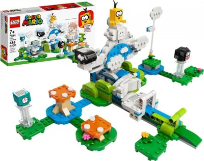 Immagine prodotto di LEGO 71389 Super Mario Lakitus Cloud World - set di espansione, giocattolo costruibile per bambini da collezionare, idea regalo