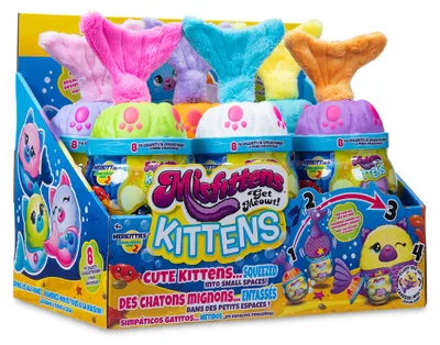 Obrázek produktu pro Misfittens – Fishbowl CATS, v balení po 6 kusech, smíšené – WAVE2