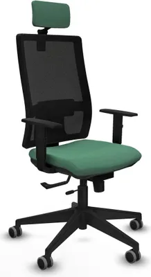 Productafbeelding van Kantoel met hoofdkussen, model Horna Traslack, merk Piqueras y Crespo, artikelnummer 1D066G2