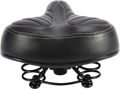 Produktbild von Fahrradsattel City-Bike-Sattel Ultra Soft Cushion Thicker Mountainbike Fahrrad Matte Black Seat