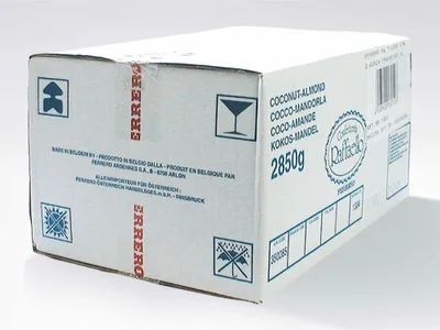 Produktbild von Ferrero Raffaello, Gebäck, Kokosgebäckkugel, Kokos Mandel Gebäckkugel, für Gastro, Hotel, Büro, Kantine, 285 Stück á 10 g