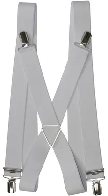 Produktbild von Hosenträger mit 4 Clips Metallkreuz