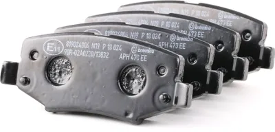 Produktbild von BREMBO Bremsbeläge Satz Hinten für JEEP WRANGLER III (JK) P 18 024