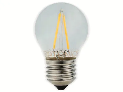 Produktbild von OPTONICA LED-Lampe 1864 Fil, E27, G45, EEK F, 2W, 200lm, 6000K