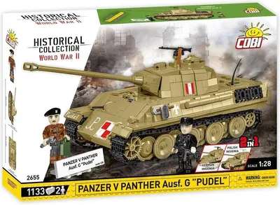 Obrázok produktu pre Cobi Panzer V Panther Ausf. G"Pudel" Massstab 1 28