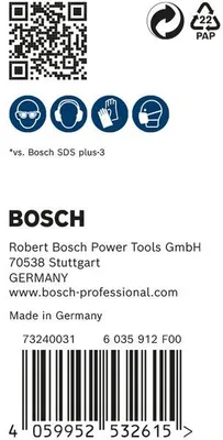 Produktbild von EXPERT SDS plus-7X Hammerbohrer-Set, 10x200x265 mm, 30-tlg.