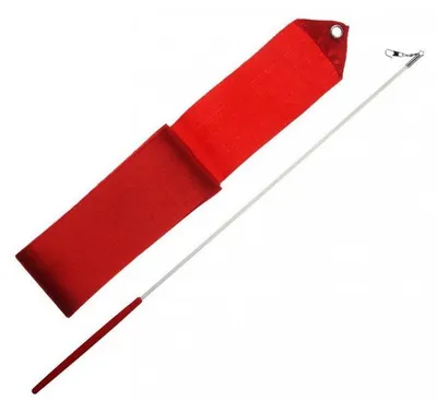 Produktbild von Rotes Turnband 6 m für rhythmische Sportgymnastik