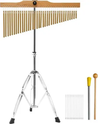 Produktbild von Glockenspiel 36-Töne mit verstellbarem Ständer - Holz