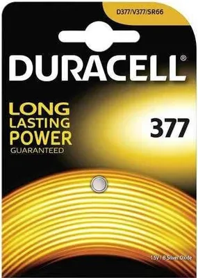 Packaging for Duracell coin cell batteries.
