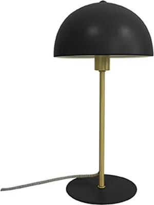 Produktbild von Leitmotiv - Tischleuchte Bonnet - Schwarz - 20x20x39cm Tischlampe - Nachttischlampe, Wohnzimmer, Schlafzimmer