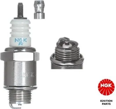 Produktbild von NGK Nickel Zündkerze, Schlüsselweite 19 mm, Gewindemaß M14x1,25, Gewindelänge 9,5 mm