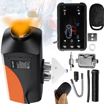 Produktbild von KRAFT&DELE | Standheizung Diesel, 8KW Diesel Lufterhitzer, Air Diesel Heizung, Air Standheizung, Luft Dieselheizung, Standheizung für Auto, RV, Boote, LKW, Wohnmobil, Bus