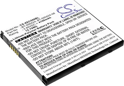 Image de TECHTEK Batterie compatible avec [Zebra] EC50, EC55, EC55AK-11B132-NA, EC55AK-11B132-NA EC55, EC55AK-21B242-NA, EC55AK-21B242-NA EC55, EC55AK-21B243-