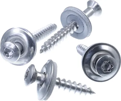 Produktbild von SECCARO Spenglerschraube 4,5 x 90 mm, Edelstahl A2, EPDM-Dichtscheibe 15 mm, TX / Innensechsrund, 50 Stück