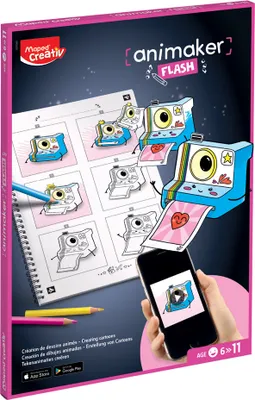 Produktbild von Maped Creativ Comic-Gestalter ANIMAKER FLASH GIRLY