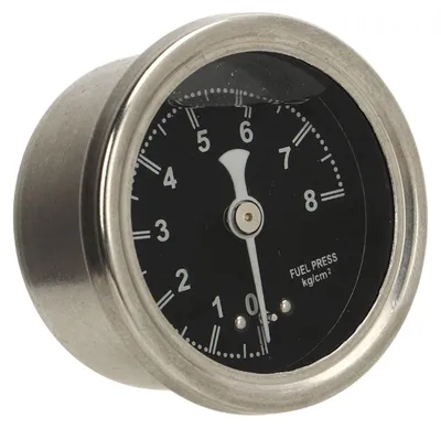 Image de Manomètre de pression de carburant 1/8 NPT, réglable, haute précision, fiable et robuste, manomètre-régulateur de pression de carburant universel pour voitures
