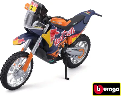 Image de Bburago Red Bull KTM 450 Rallye Dakar 2019 1:18