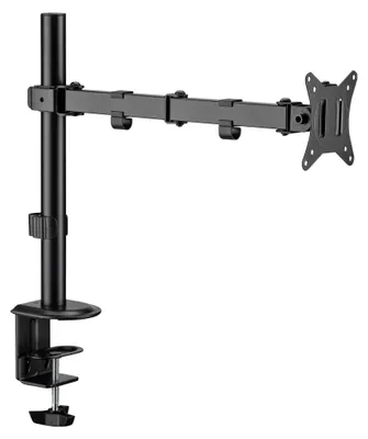 Immagine prodotto di Wiltec supporto per monitor fino a 32 pollici Supporto per schermo fino a 9 kg Morsetto da tavolo per monitor VESA 75/100