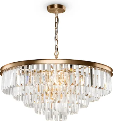 Produktbild von Maytoni REVERO Hängelampe Glamour Kristall Messing 12-flammig E14 регулируbar
