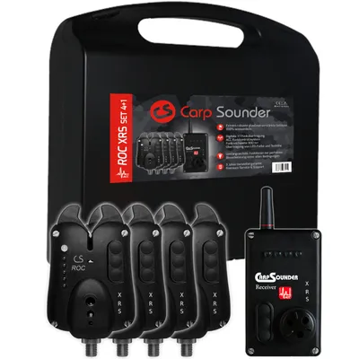 Produktbild von Carp Sounder ROC XRS ACC Set 4+1 - 4 Bissanzeiger + 1 Receiver