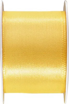 Produktbild von 6x Geschenkband 40 mm x 3 m gelb