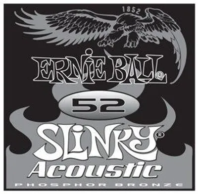 Image de .052 umwickelte Saite Ernie Ball Earthwood Phosphor Bronze Acoustic (1852)