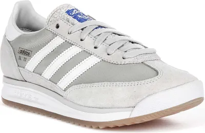 A studio shot of an Adidas SL 72 sneaker.