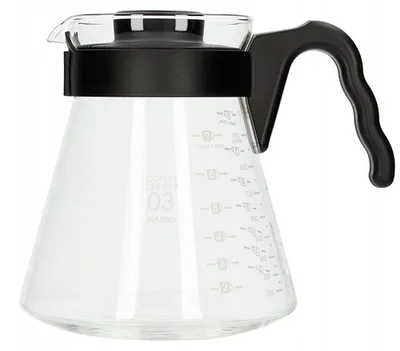 Produktbild von Hario V60-03 Kaffeekaraffe Glas 1000 ml