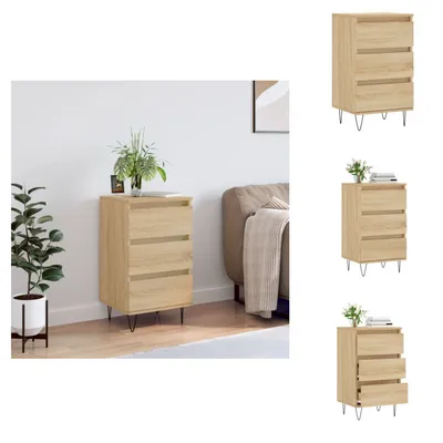 Immagine prodotto di vidaXL Credenza rovere Sonoma 40x35x70 cm materiale legno - Credenze