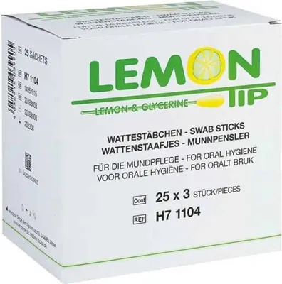 Produktbild von Lemon Tip Mundpflegestäbchen - 75 Stück | Packung (75 Stück)