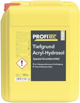Produktbild von ProfiTec P800 Tiefgrund Acryl-Hydrosol - Grundierung lösemittelfrei 5 Ltr.