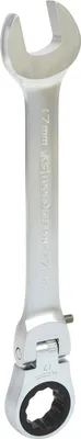 Produktbild von KS Tools 503.4817, 17 mm, Metallisch, Chrom-Vanadium-Stahl, Matte, 15°, Deutschland