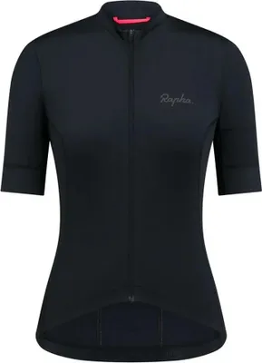 Immagine prodotto di Maglia da ciclismo a maniche corte Rapha Road, colore nero, taglia M, per donna