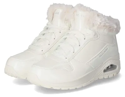 Produktbild von Skechers Damen Winter Boots/ High Sneaker/ Stiefeletten FIESTY WINTER Weiß Synthetik Größe: 371/2