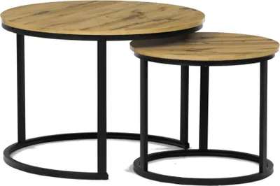 Obrázek produktu pro Autronic Sada 2 konferenčních stolů CT-X7122 OAK
