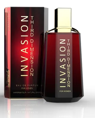 Produktbild von Damenparfüm 100ml EDP Invasion. Third Dimension