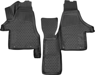 Produktbild von AD Tuning Gummi Fußmatten Set für VW T6 Multivan, Bj. 2015-2015 (Comfortline)