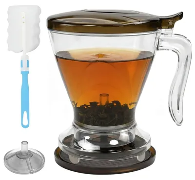 Image de Théière brune 600 ml pour des moments de thé élégants