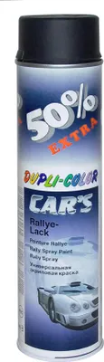 Produktbild von Car's Rallye Lack Lackspray schwarz seidenmatt 600 ml.