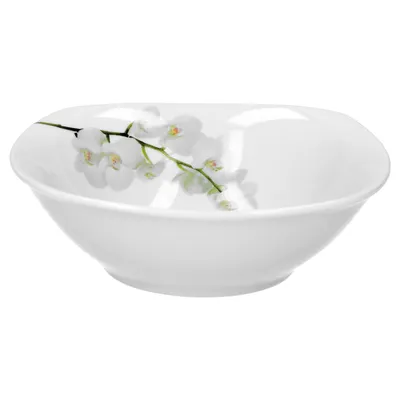 Obrázek produktu pro Miska na cereální salát Vanda bílá orchidej 14,3 cm