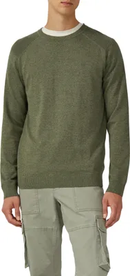 Produktbild von s.Oliver Pullover aus Moulinéstrick mit Crew Neck und Raglanärmeln