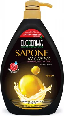 Produktbild von Flüssige Argan-Handseife Sapone in Crema Argan 1l - Eloderma